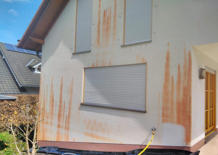 Fassadenreinigung Karlsruhe – Fassade vor der Reinigung